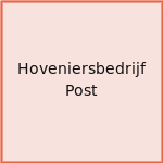 Hoveniersbedrijf Post